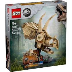 LEGO Jurassic World Απολιθώματα Δεινοσαύρων: Κρανίο Τρικεράτοπα 76969 5702017814193