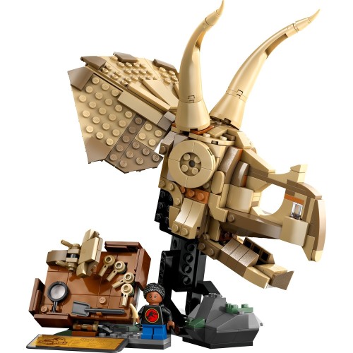 LEGO Jurassic World Απολιθώματα Δεινοσαύρων: Κρανίο Τρικεράτοπα 76969 5702017814193