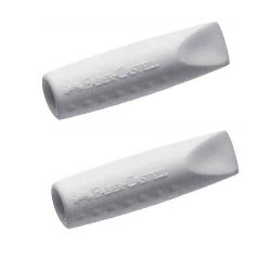 Faber-Castell Faber Castell Σετ 2 Γόμες Καπάκι Γκρι 187000 4005401870005