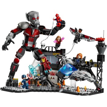 LEGO Marvel Avengers Marvel Super Heroes Μάχη Captain America: Εμφύλιος Πόλεμος 76314 5702017817873