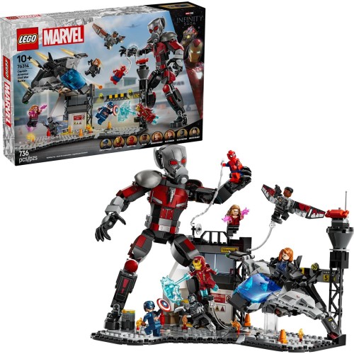 LEGO Marvel Avengers Marvel Super Heroes Captain America: Civil War Action Battle 76314 5702017817873