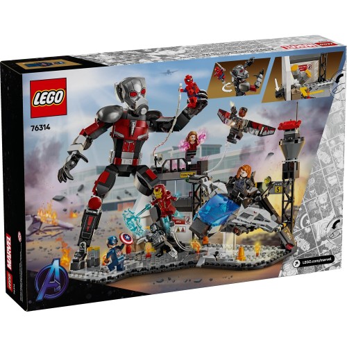 LEGO Marvel Avengers Marvel Super Heroes Captain America: Civil War Action Battle 76314 5702017817873
