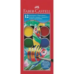 Faber-Castell Νερομπογιές 30Mm 12Τμχ 125012 4005401250128