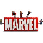 LEGO Marvel Avengers Marvel Super Heroes Logo and Minifigures 76313 5702017817866