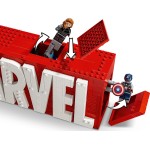 LEGO Marvel Avengers Marvel Super Heroes Logo and Minifigures 76313 5702017817866