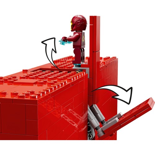 LEGO Marvel Avengers Marvel Super Heroes Logo and Minifigures 76313 5702017817866