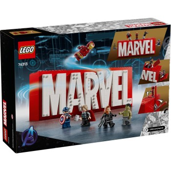 LEGO Marvel Avengers Marvel Super Heroes Λογότυπο & Μίνι Φιγούρες 76313 5702017817866