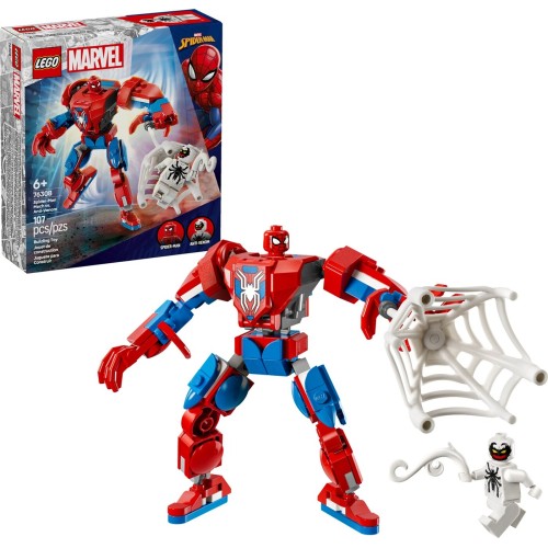 LEGO Marvel Avengers Marvel Super Heroes Spider-Man Mech Vs. Anti-Venom 76308 5702017817811