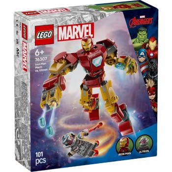 LEGO Marvel Avengers Marvel Super Heroes Iron Man Mech vs. Ultron 76307 5702017817804