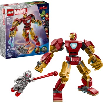 LEGO Marvel Avengers Marvel Super Heroes Iron Man Mech vs. Ultron 76307 5702017817804