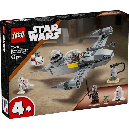 LEGO Star Wars Mando And Grogus N-1 Starfighter 75410 5702017817606