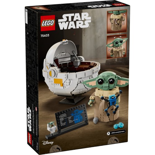 LEGO Star Wars Grogu With Hover Pram 75403 5702017817477