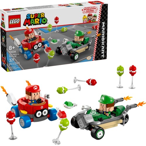 LEGO Super Mario Kart™ – Baby Vs. Luigi 72034 5702017816517