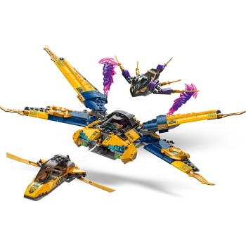 LEGO Ninjago Τζετ Σούπερ Καταιγίδας Του Ρας Και Άριν 71833 5702017815688