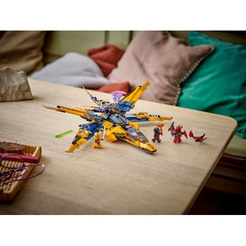 LEGO Ninjago Τζετ Σούπερ Καταιγίδας Του Ρας Και Άριν 71833 5702017815688
