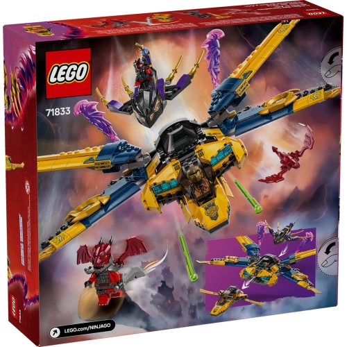 LEGO Ninjago Ras And Arins Super Storm Jet 71833 5702017815688