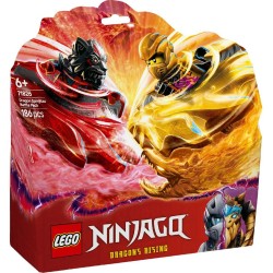 LEGO Ninjago Πακέτο Μάχης Με Σβούρες Σπιντζίτσου Δράκους 71826 5702017818757