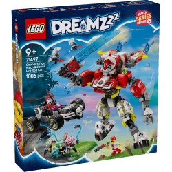 LEGO Dreamzzz coopers tiger mech and zeros hot rod car 71497 5702017812472
