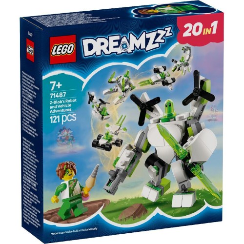 LEGO Dreamzzz Περιπέτειες Του Ζι-Μπλομπ Με Ρομπότ Και Οχήματα 71487 5702017812120