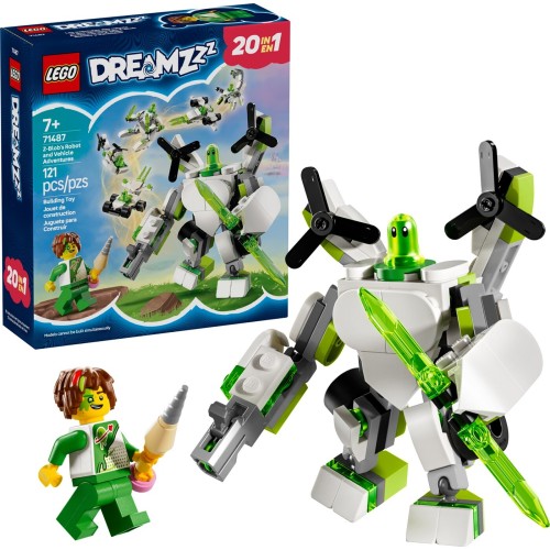 LEGO Dreamzzz Περιπέτειες Του Ζι-Μπλομπ Με Ρομπότ Και Οχήματα 71487 5702017812120