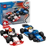 LEGO City f1 williams racing and haas race cars 60464 5702017812632