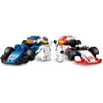 LEGO City f1 williams racing and haas race cars 60464 5702017812632