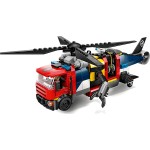 LEGO City Συλλογή Με Ελικόπτερο, Πυροσβεστικό Φορτηγό & Υποβρύχιο 60462 5702017812625
