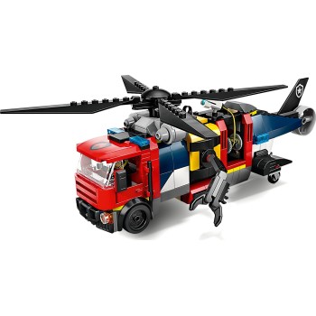 LEGO City Συλλογή Με Ελικόπτερο, Πυροσβεστικό Φορτηγό & Υποβρύχιο 60462 5702017812625