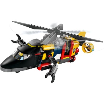 LEGO City Συλλογή Με Ελικόπτερο, Πυροσβεστικό Φορτηγό & Υποβρύχιο 60462 5702017812625