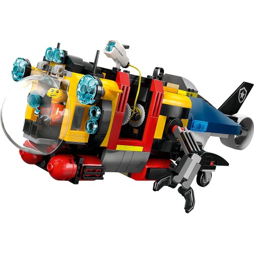 LEGO City Συλλογή Με Ελικόπτερο, Πυροσβεστικό Φορτηγό & Υποβρύχιο 60462 5702017812625