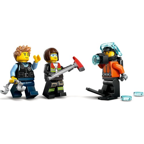 LEGO City helicopter, fire truck and submarine remix 60462 5702017812625