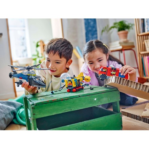 LEGO City helicopter, fire truck and submarine remix 60462 5702017812625