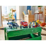 LEGO City Συλλογή Με Ελικόπτερο, Πυροσβεστικό Φορτηγό & Υποβρύχιο 60462 5702017812625