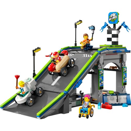 LEGO City Χωρίς Όρια: Πίστα Με Ράμπα Για Αγωνιστικά Αυτοκίνητα 60460 5702017812601