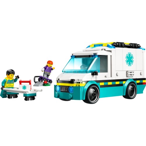 LEGO City emergency ambulance 60451 5702017812410
