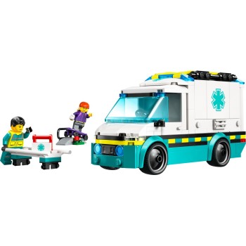 LEGO City emergency ambulance 60451 5702017812410