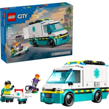 LEGO City Ασθενοφόρο Έκτακτης Ανάγκης 60451 5702017812410