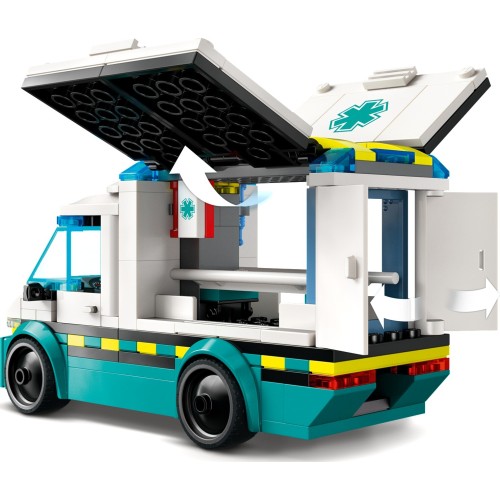 LEGO City Ασθενοφόρο Έκτακτης Ανάγκης 60451 5702017812410