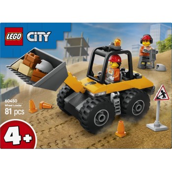 LEGO City yellow construction wheel loader 60450 5702017784687