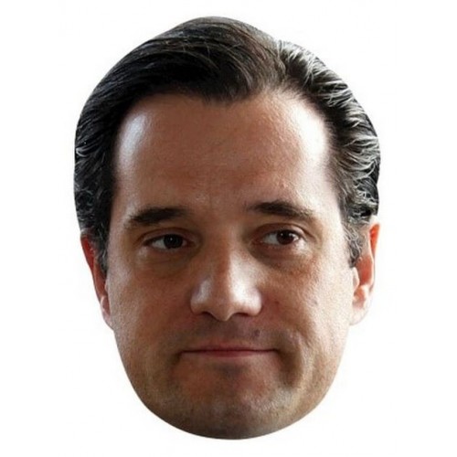 CLOWN Αποκριάτικη Χάρτινη Σατιρική Μάσκα Μπουμπούκος 72445 5203359724459