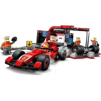 LEGO City Πιτ Στοπ F1® & Ομάδα Με Αυτοκίνητο Ferrari 60443 5702017812496