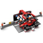 LEGO City f1 pit stop and crew with ferrari car 60443 5702017812496