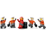 LEGO City f1 pit stop and crew with ferrari car 60443 5702017812496