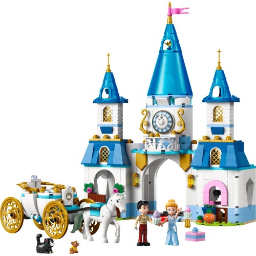 LEGO Disney Princess Disney Cinderellas Castle And Horse Carriage 43275 5702017814636