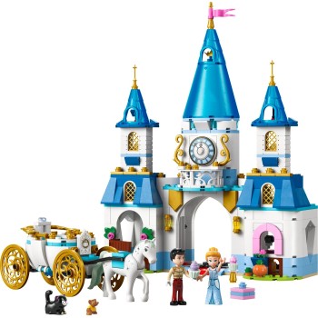 LEGO Disney Princess Disney Cinderellas Castle And Horse Carriage 43275 5702017814636