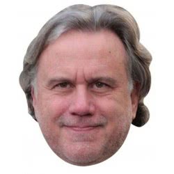 CLOWN Αποκριάτικη Χάρτινη Σατιρική Μάσκα Μαντρούχαλος 72451 5203359724510