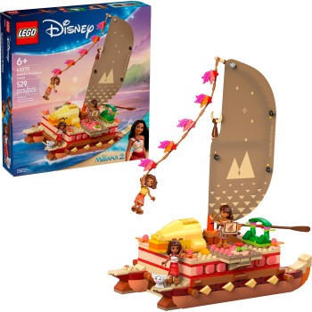 LEGO Disney Princess Disney Κανό Περιπέτειας Της Βαϊάνα 43270 5702017814599