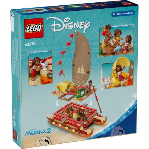 LEGO Disney Princess Disney moanas adventure canoe 43270 5702017814599