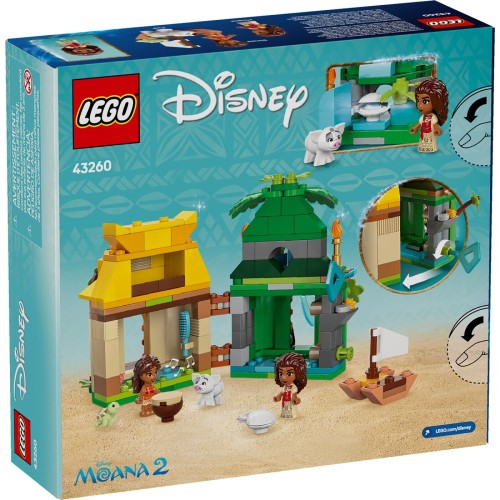 LEGO Disney Princess Διασκέδαση Στο Νησί Της Βαϊάνα 43260 5702017814490