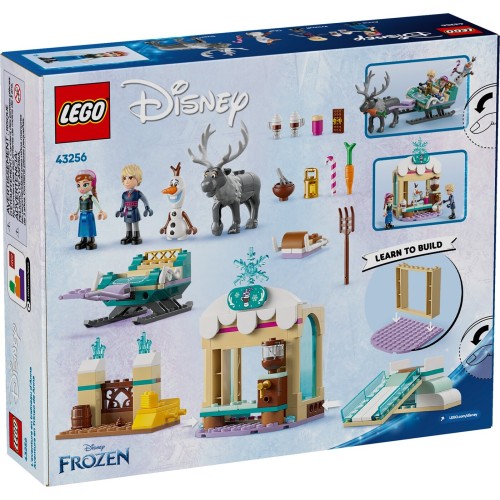 LEGO Disney Frozen H Περιπέτεια Της Άννας Με Έλκηθρο 43256 5702017813950